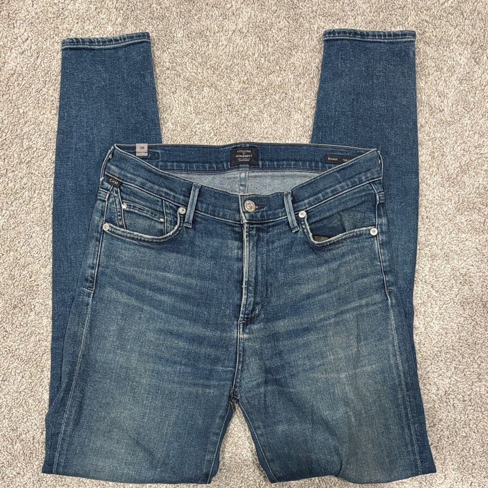 Citizens Of Humanity Dark Blue Skinny Jeans